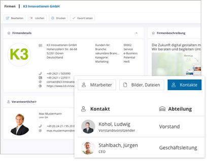 IntranetBOX Module Intranet Social Software Modul Firma