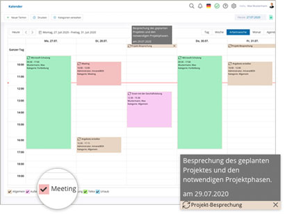 IntranetBOX Module IntranetBOX Module Kalender