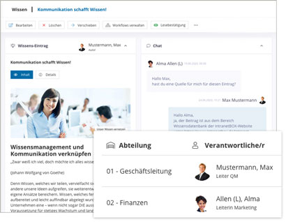 IntranetBOX Module IntranetBOX Module Wissensmanagement